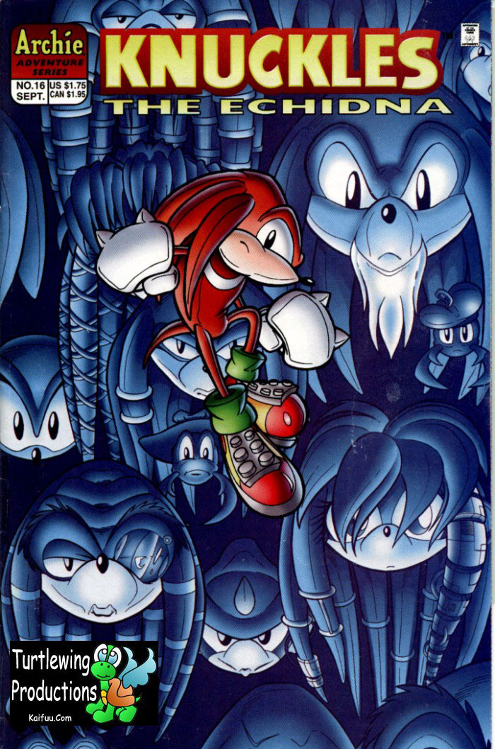 Knuckles - September 1998 Comic cover page